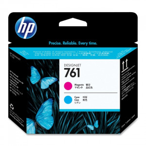 HP 761 (CH646A) Original DesignJet CYAN + MAGENTA Printhead